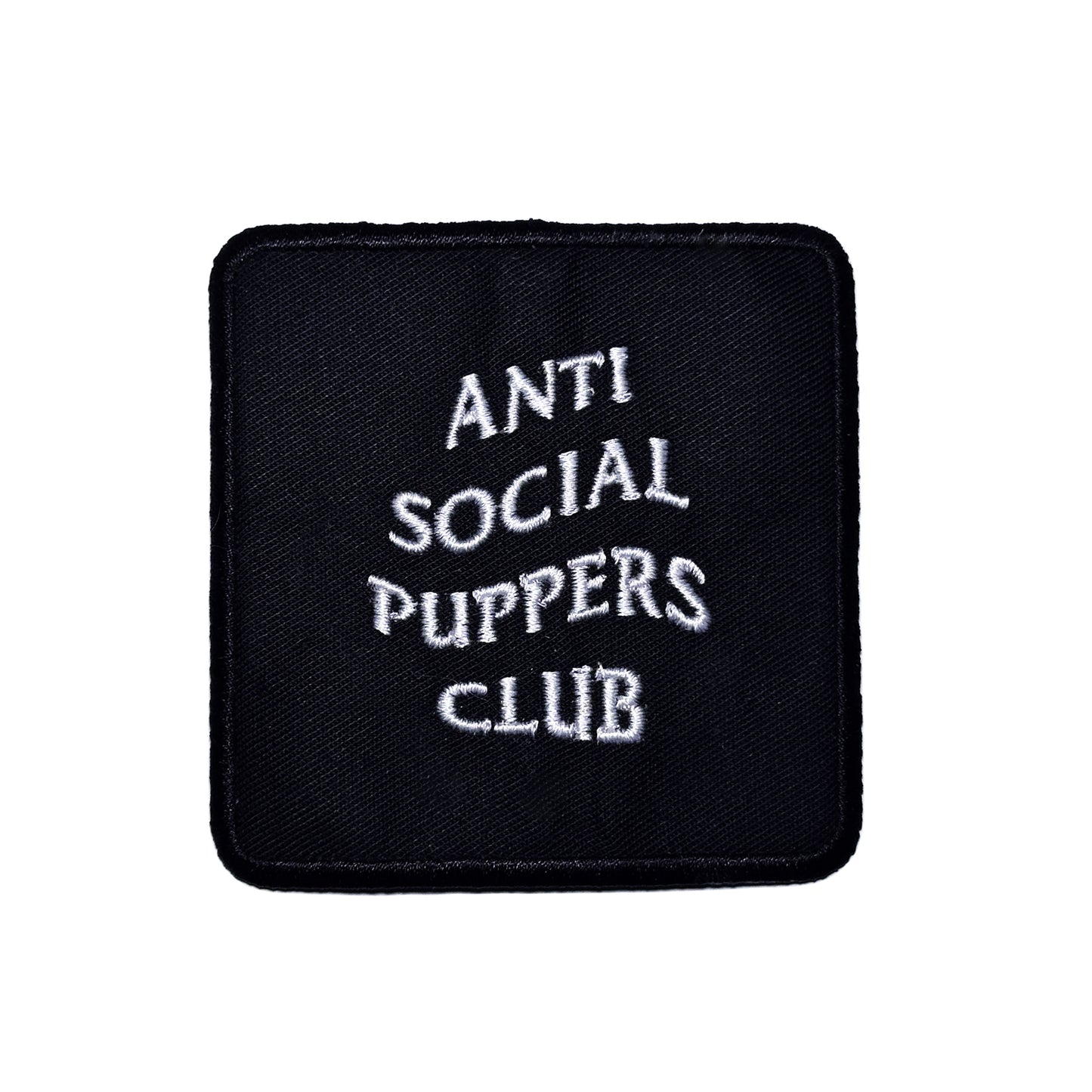 Anti Social Puppers Club Patch